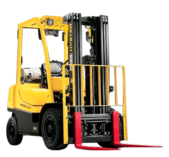 Aluguel de empilhadeira a gás Hyster para empresas em BH